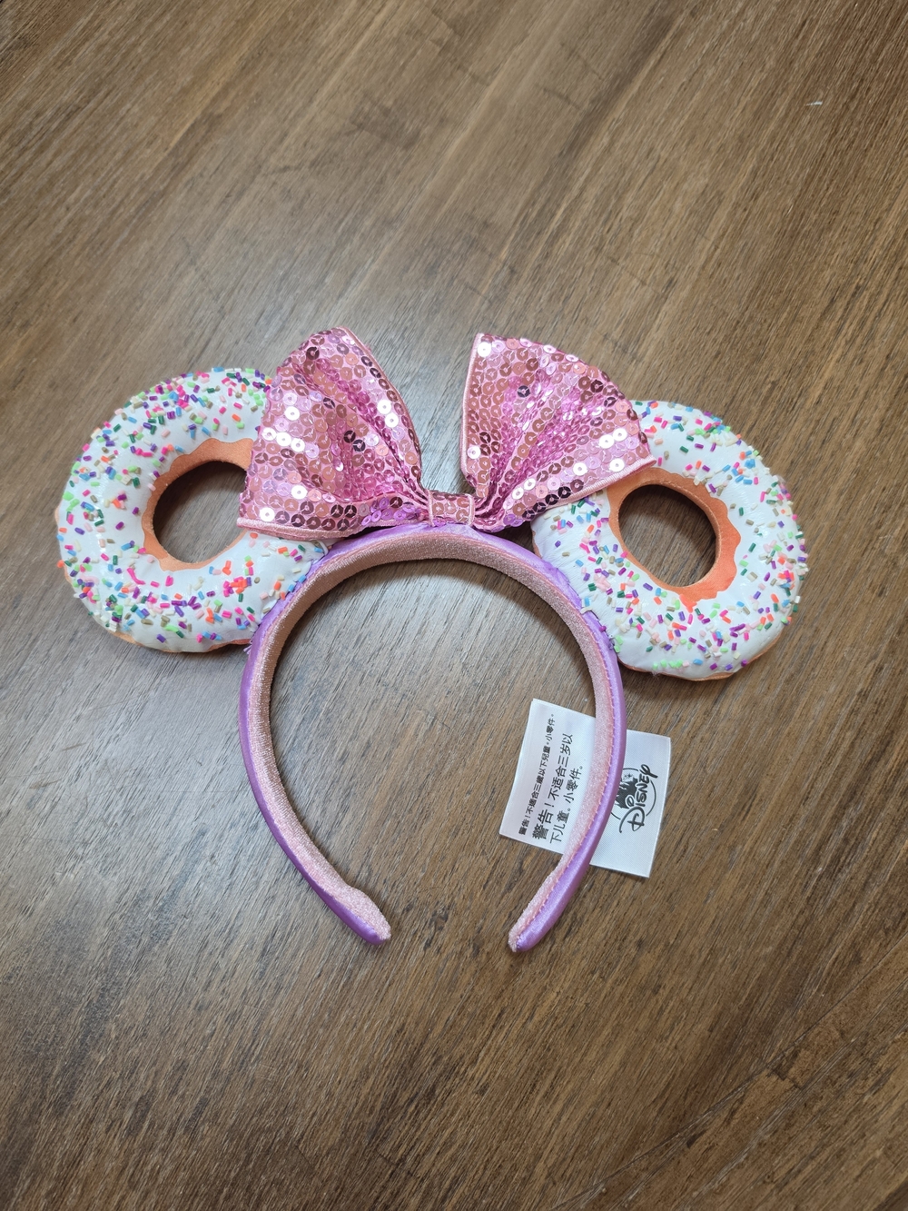 Disney Parks Frosted Donut Minnie Ears Cosplay Halloween